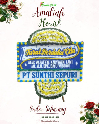 Papan Bunga Duka di Tampuna