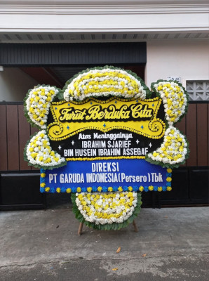 Papan Bunga Duka di Tampuna